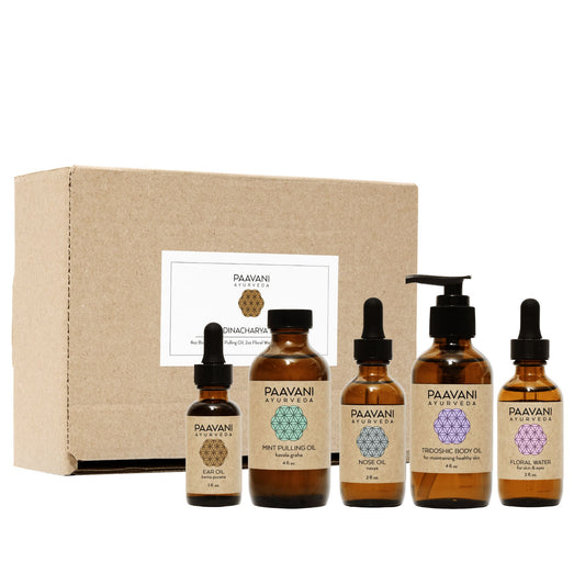 Dinacharya Ritual Kit | Paavani Ayurveda | AI-Verified Clean | Daily Ritual Lab