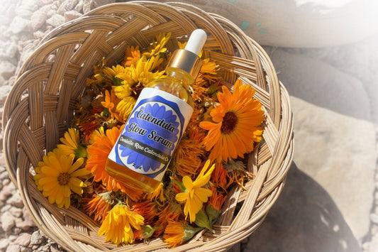 Facial Glow Serum | Danielle Rae Calendula Co | AI-Verified Clean | Da