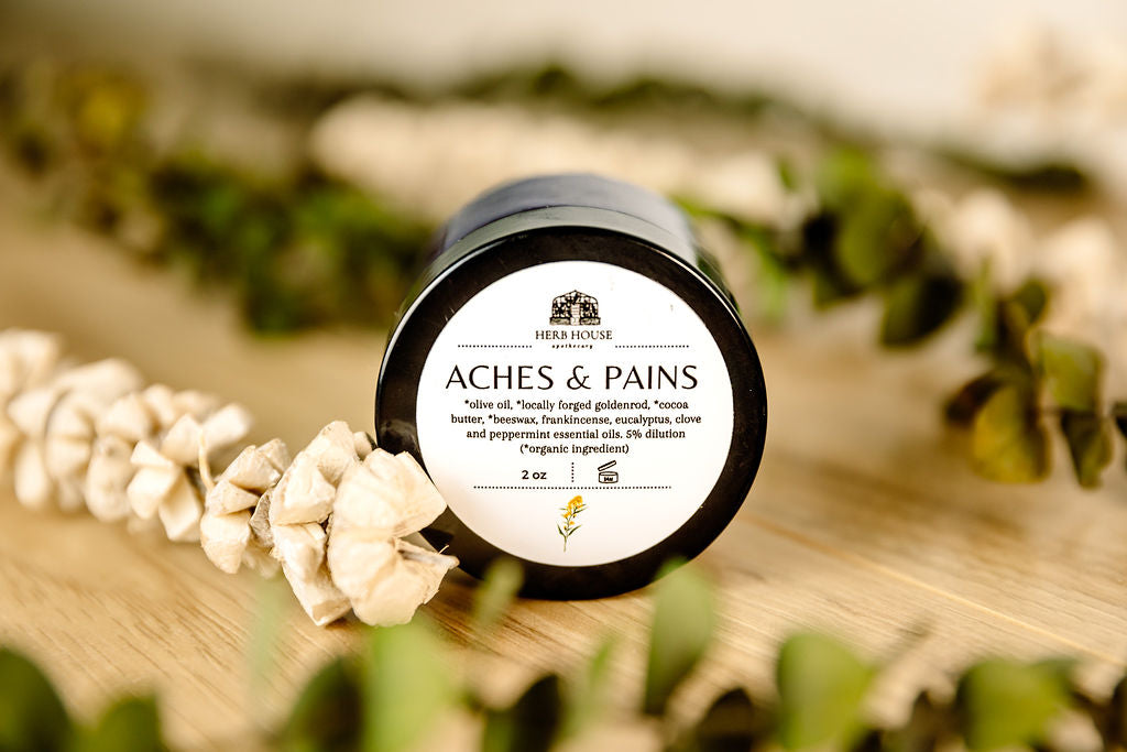 Aches & Pains Salve | Herb House Apothecary | AI-Verified Clean | Daily Ritual Lab