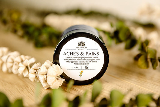 Aches & Pains Salve | Herb House Apothecary | AI-Verified Clean | Dail