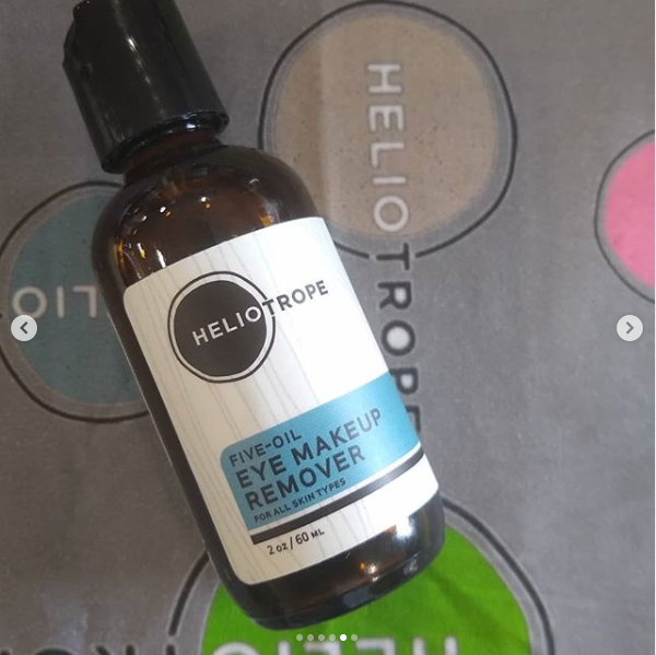 Five-Oil Eye Makeup Remover | Heliotrope SF | Double Verified Clean |