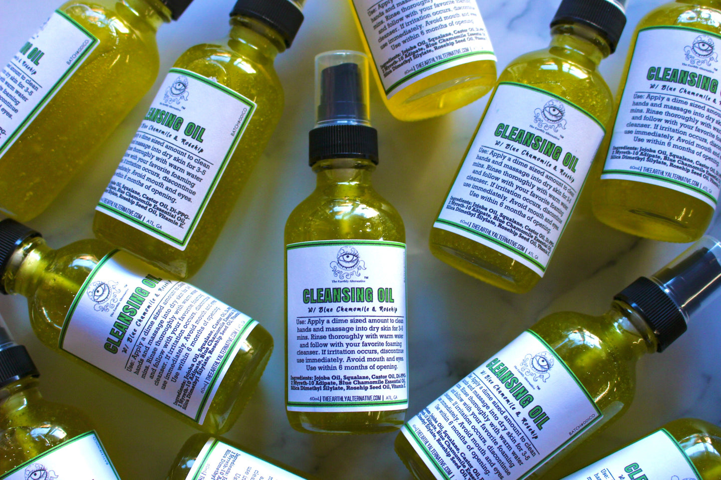 Cleansing Oil | The Earthly Alternative | AI-Verified Clean | Daily Ri