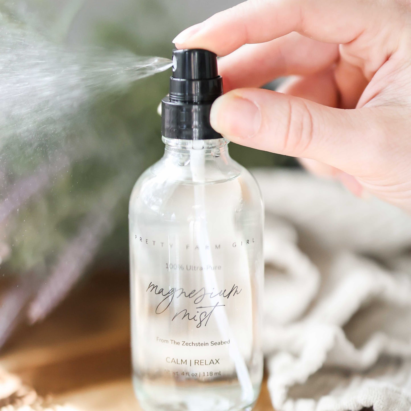 Magnesium Mist Body Spray | Pretty farm girl | Double Verified Clean |