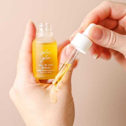 Plum Glow Multipurpose Face Serum | Pretty farm girl | Double Verified Clean | Daily Ritual Lab