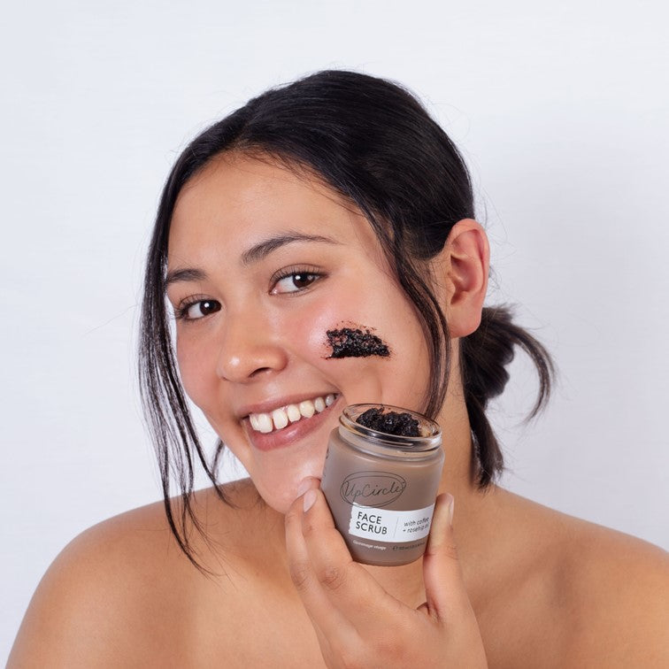 Face Scrub with Coffee + Rosehip Oil | UpCircle | Triple Verified Clea