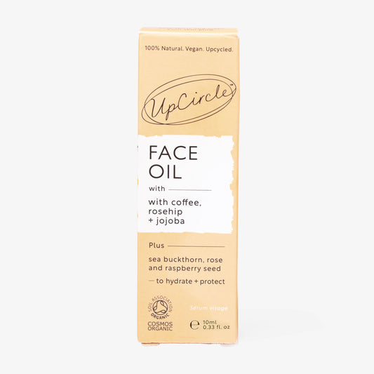 Organic Face Oil with Coffee Extact - Travel Size | UpCircle | Triple Verified Clean | Daily Ritual Lab