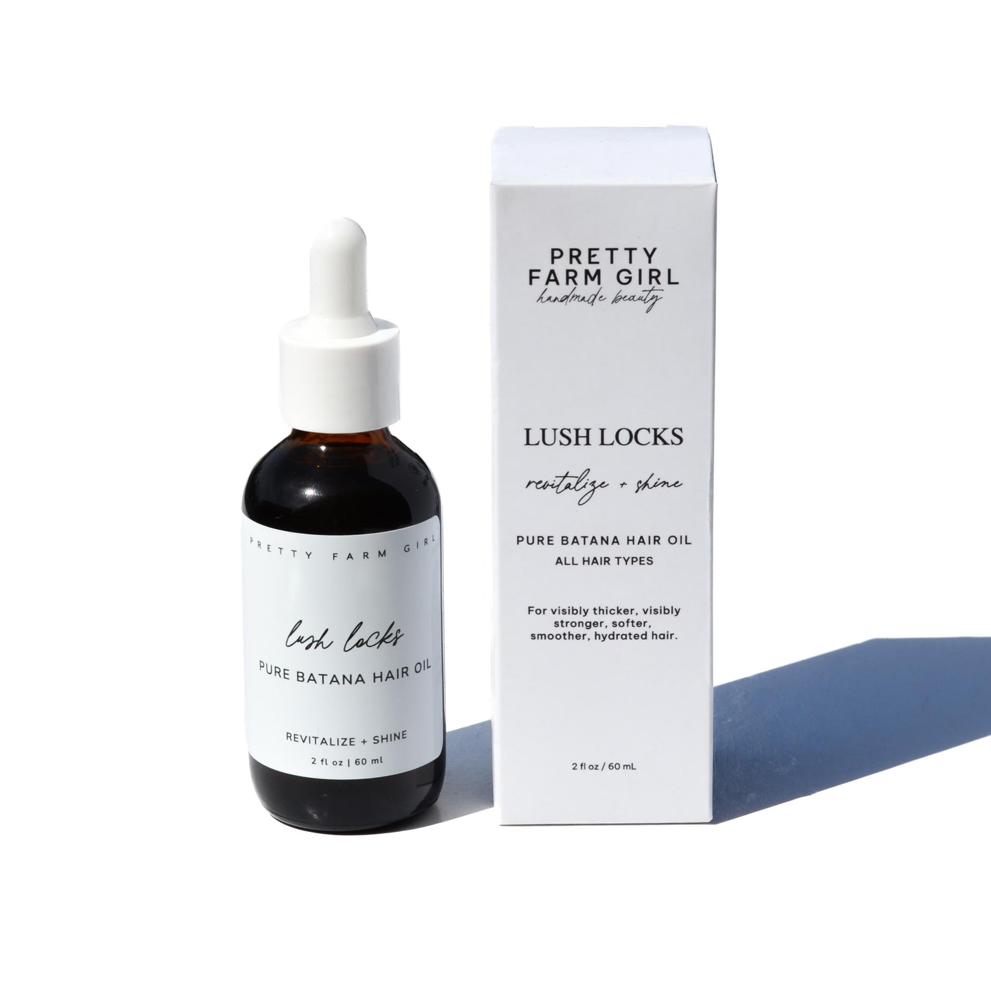 Lush Locks - 100% Pure Natural Batana Hair Oil | Pretty farm girl | Double Verified Clean | Daily Ritual Lab