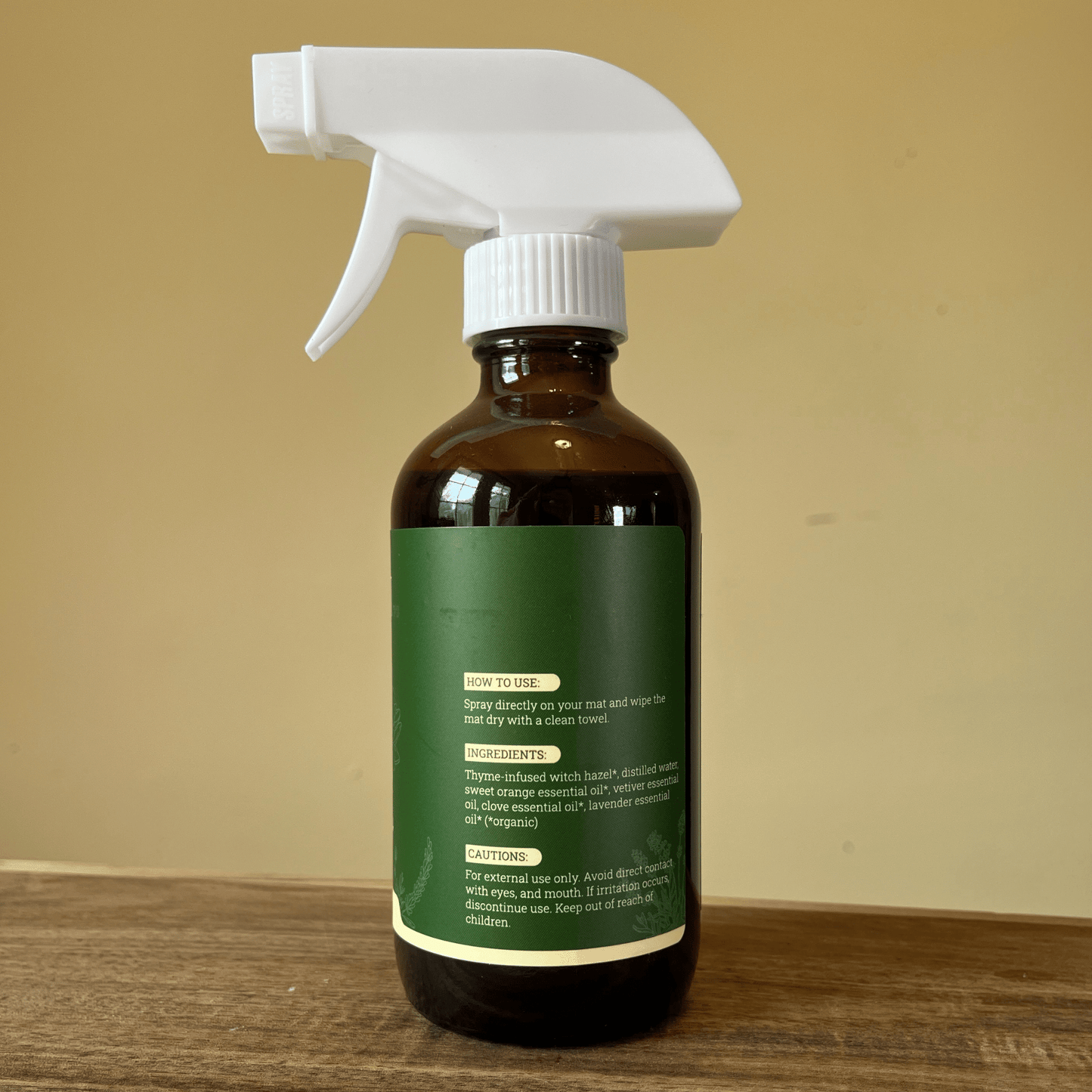Natural Yoga Mat Cleaner | Elemental Wellness Shop | AI-Verified Clean | Daily Ritual Lab