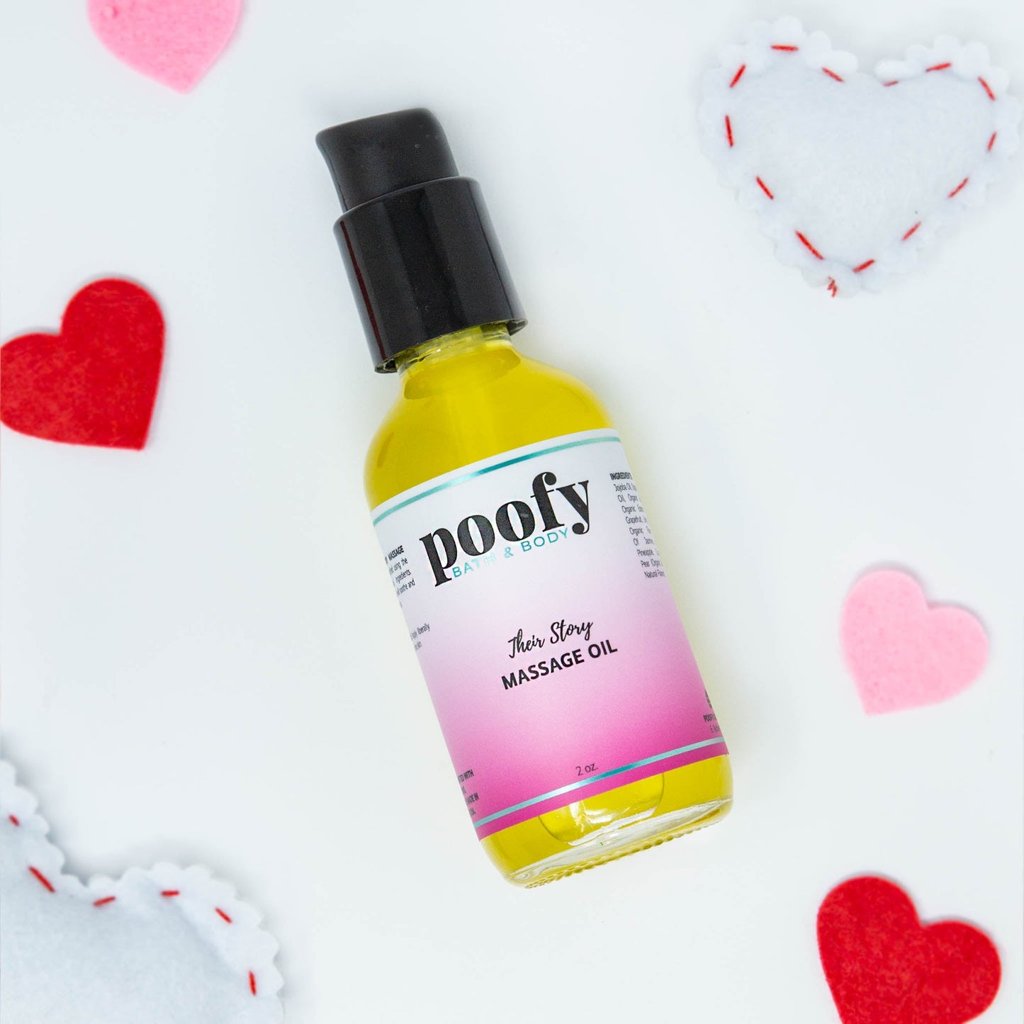 Their Story Massage Oil | Poofy Organics | Triple Verified Clean | Daily Ritual Lab