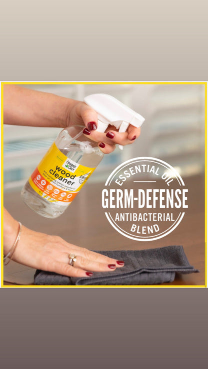Natural Non-Toxic Wood Cleaner | Organic Chix | Double Verified Clean
