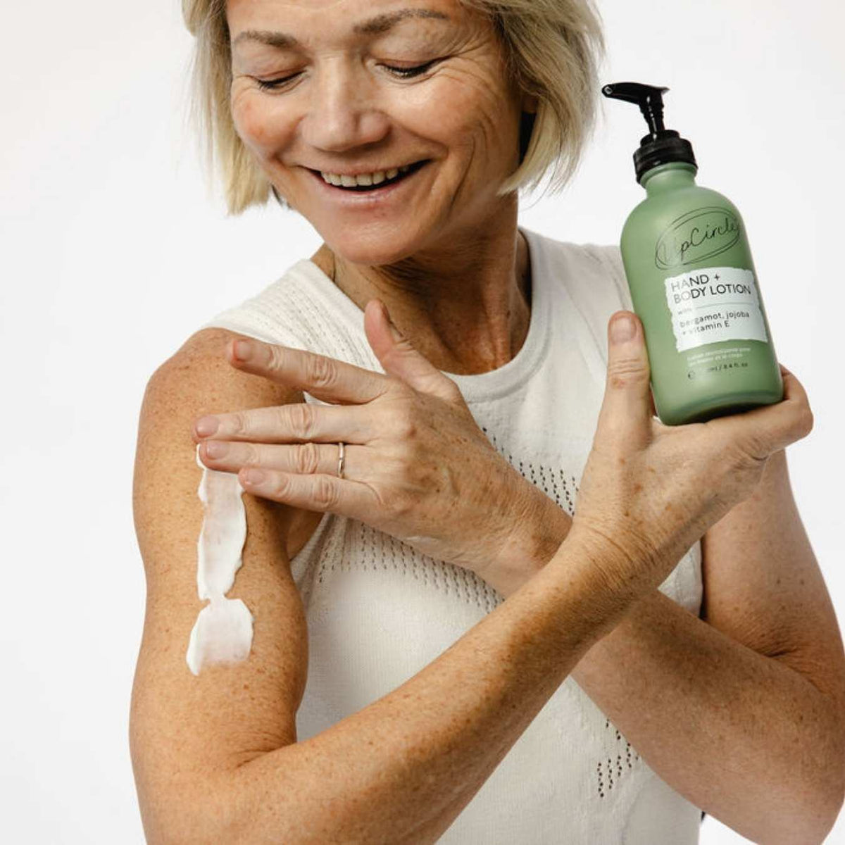 Hand + Body Lotion with Bergamot Water | UpCircle | Triple Verified Clean | Daily Ritual Lab