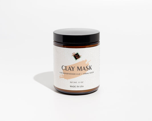 Pure Calcium Bentonite Clay Mask — Deep Pore Detox, Spring Water Activated | Head To Toe Products | AI-Verified Clean | Daily Ritual Lab