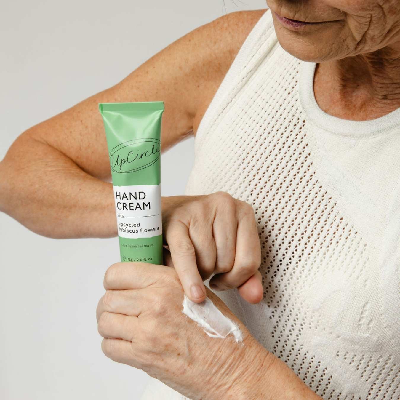 Hand Cream with Hibiscus Flowers | UpCircle | Triple Verified Clean | Daily Ritual Lab