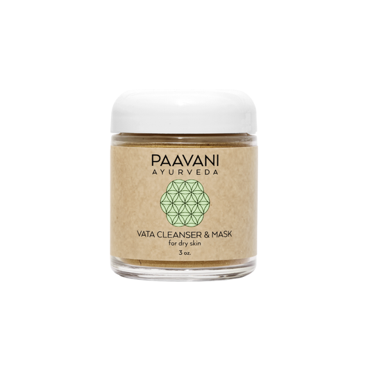Vata Cleanser & Mask | Paavani Ayurveda | AI-Verified Clean | Daily Ritual Lab