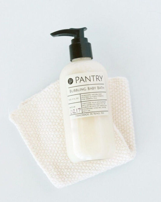 Bubbling Baby Bath - Lavender + Chamomile Non-Toxic Baby Wash + Shampoo