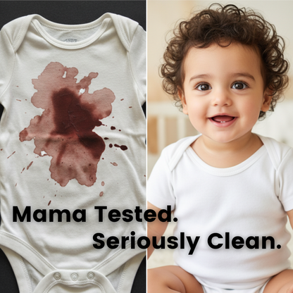 Laundry Detergent Sheets - Sensitive Skin, Baby-Safe, Fragrance-Free | MamaP | AI-Verified Clean | Daily Ritual Lab