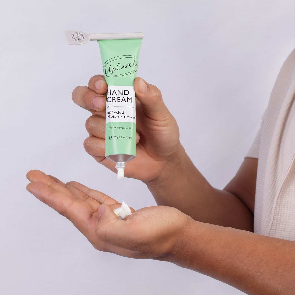 Hand Cream with Hibiscus Flowers | UpCircle | Triple Verified Clean | Daily Ritual Lab