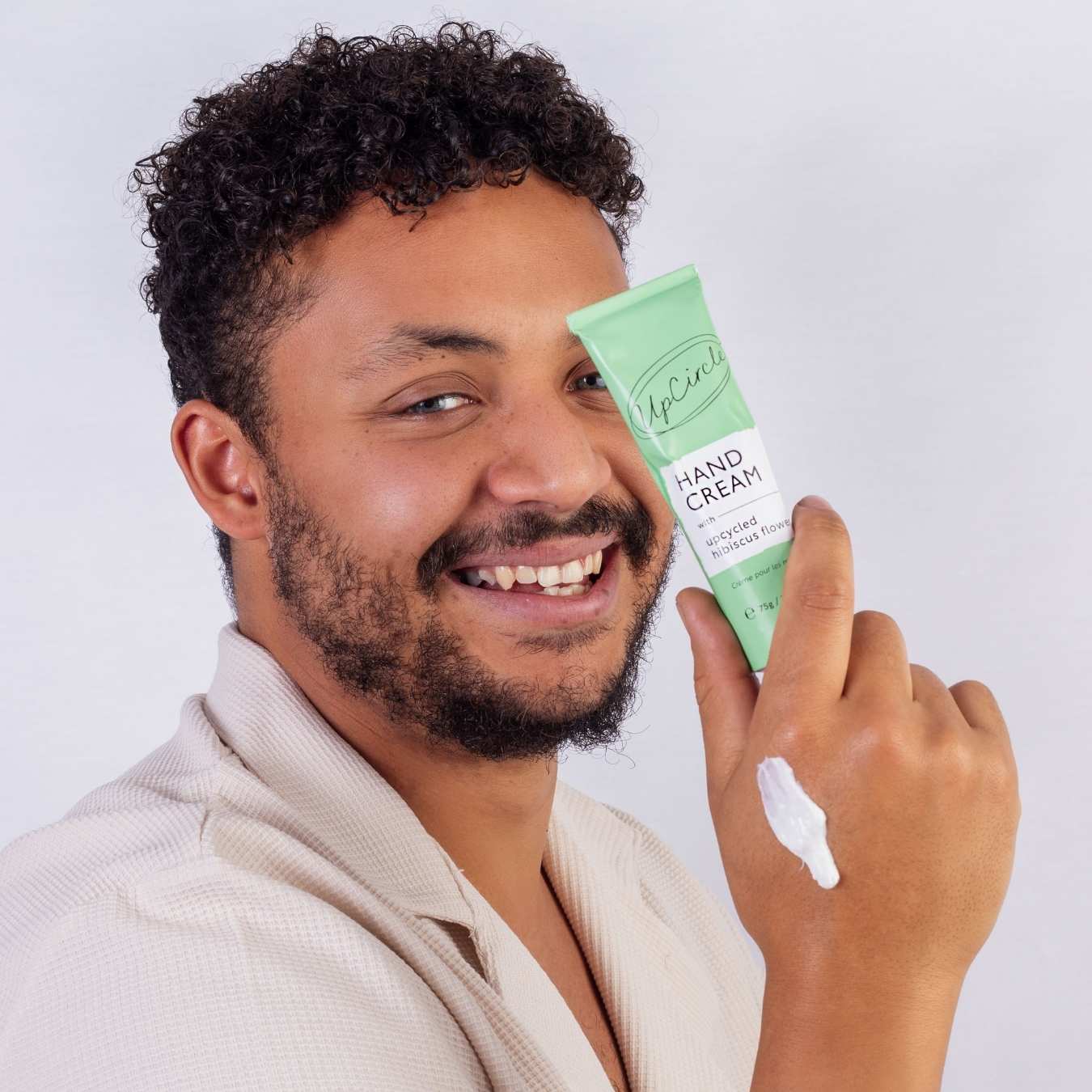 Hand Cream with Hibiscus Flowers | UpCircle | Triple Verified Clean | Daily Ritual Lab