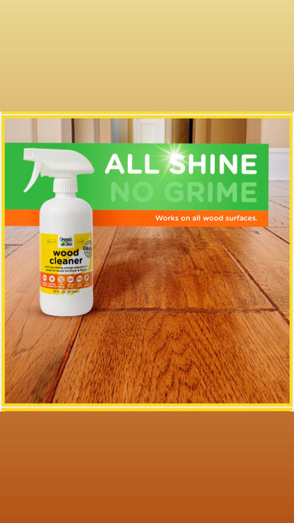 Natural Non-Toxic Wood Cleaner | Organic Chix | Double Verified Clean