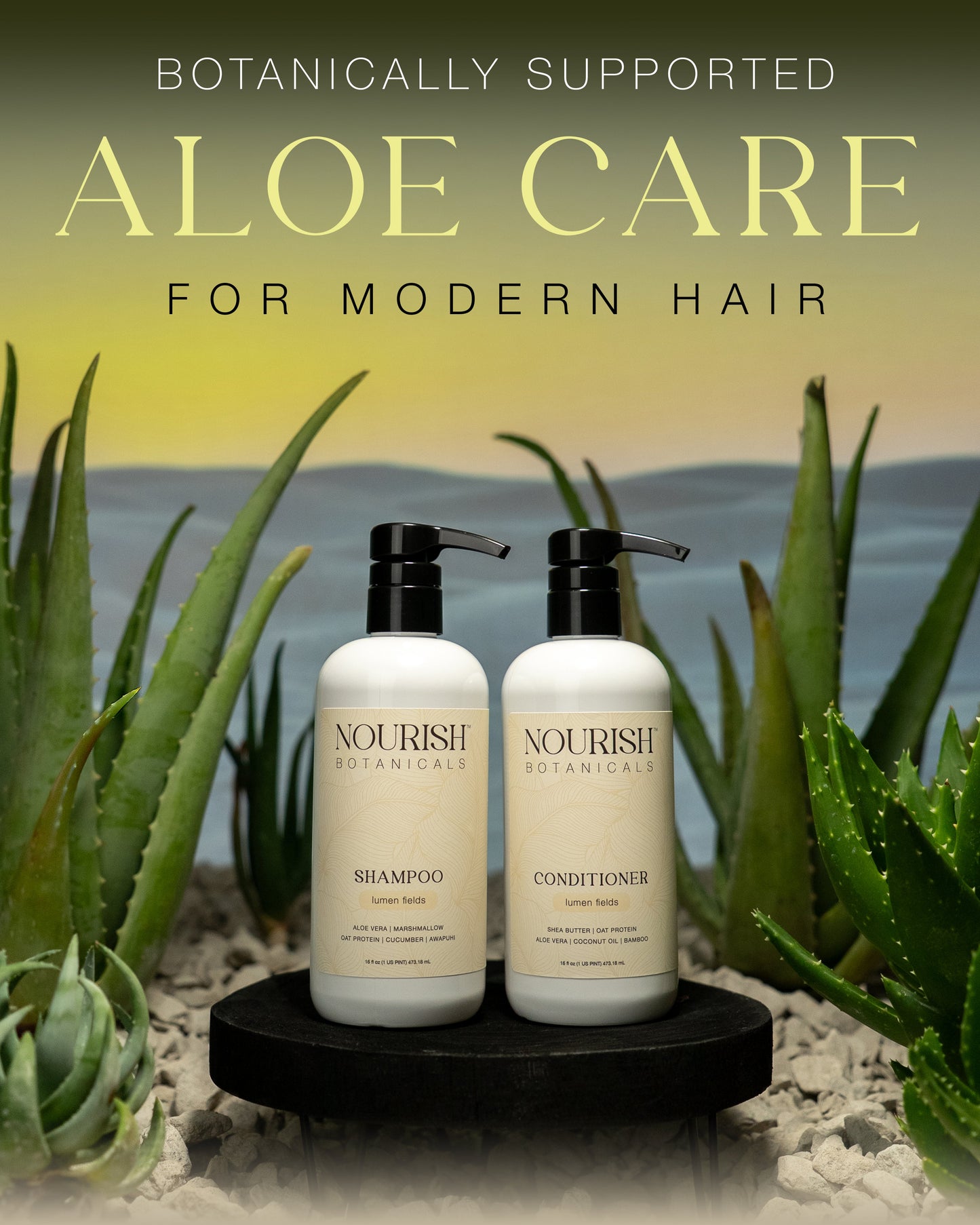 Aloe Vera Shampoo | Rustic Strength | AI-Verified Clean | Daily Ritual Lab