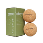 Cork Massage Ball Set | Ananday | AI-Verified Clean | Daily Ritual Lab