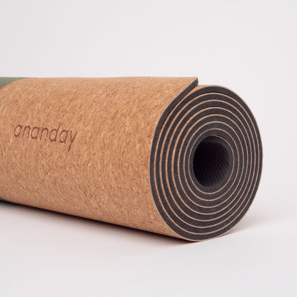Ananday Cork Yoga Mat | Ananday | AI-Verified Clean | Daily Ritual Lab