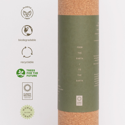 Ananday Cork Yoga Mat | Ananday | AI-Verified Clean | Daily Ritual Lab