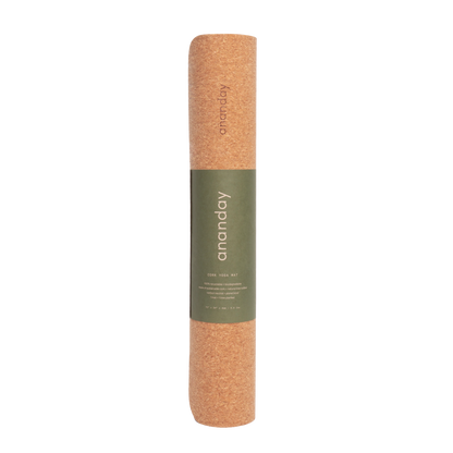 Ananday Cork Yoga Mat | Ananday | AI-Verified Clean | Daily Ritual Lab