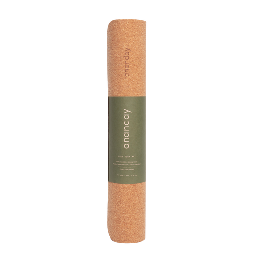 Ananday Cork Yoga Mat | Ananday | AI-Verified Clean | Daily Ritual Lab