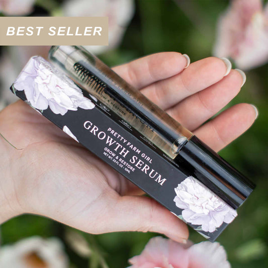 Eyelash + Eyebrow Growth Serum | Pretty farm girl | Double Verified Cl