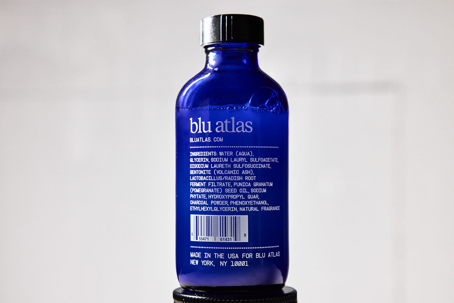 Volcanic Ash Face Cleanser | Blu Atlas | AI-Verified Clean | Daily Ritual Lab