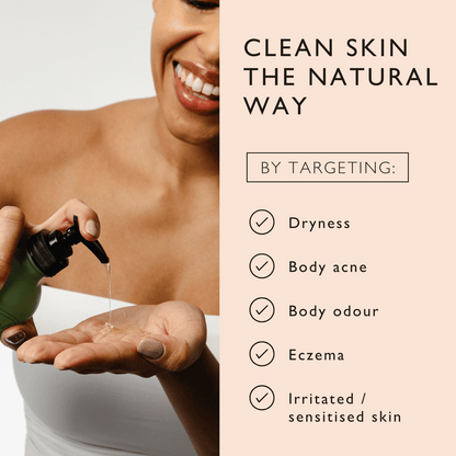 Natural Hand + Body Wash with Lemongrass | UpCircle | Triple Verified