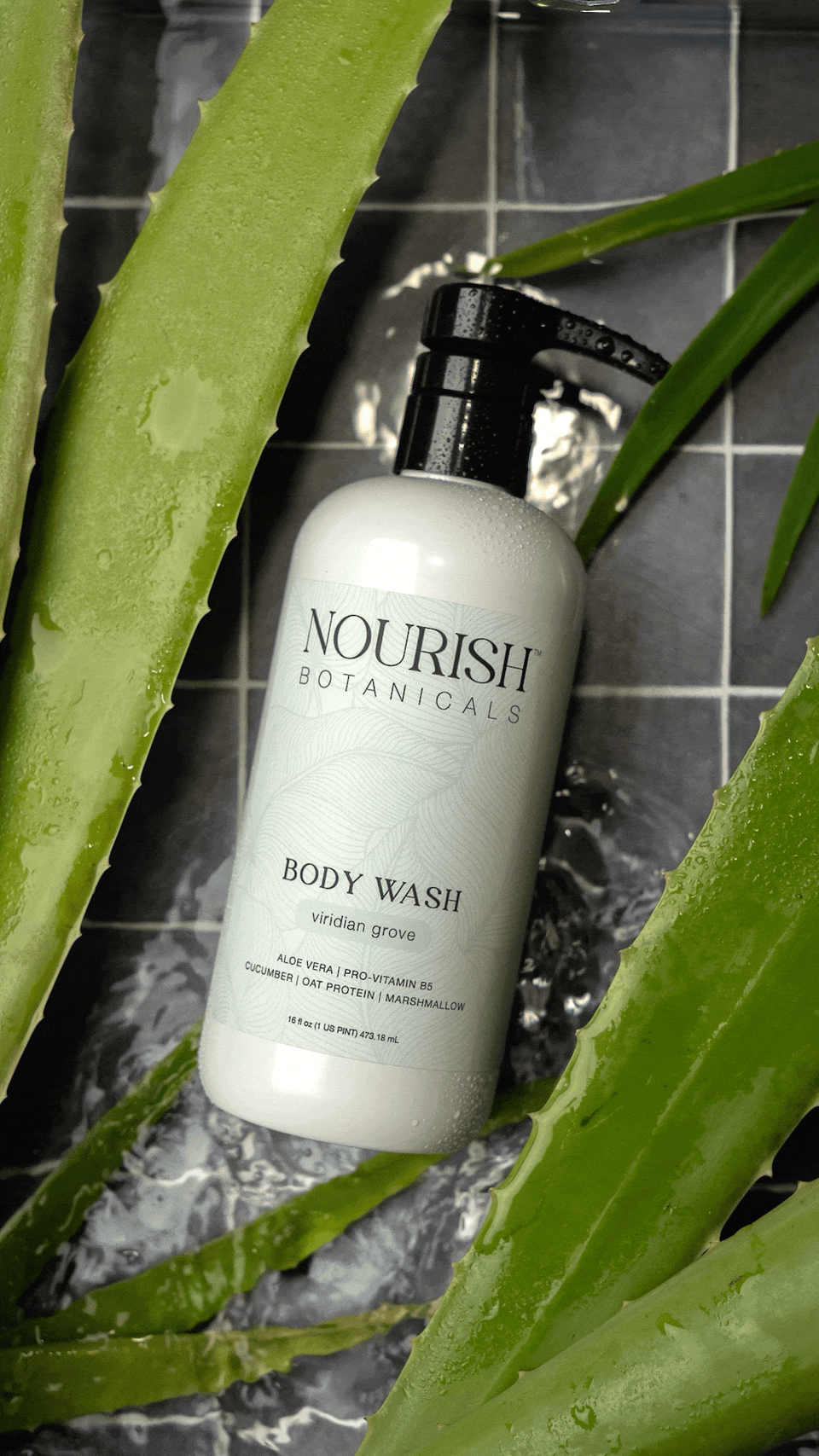 Aloe Vera Body Wash | Rustic Strength | AI-Verified Clean | Daily Ritual Lab