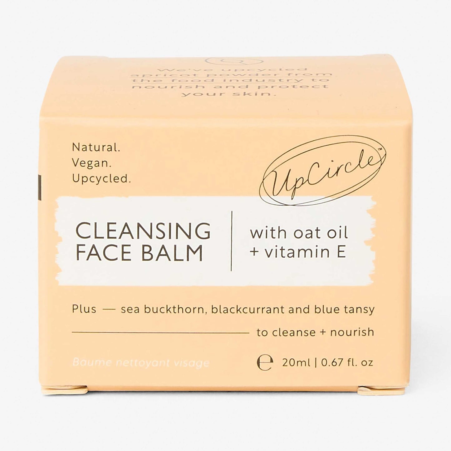 Cleansing Face Balm with Oat Oil + Vitamin E - Travel Size | UpCircle