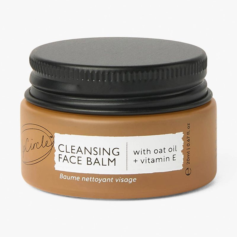 Cleansing Face Balm with Oat Oil + Vitamin E - Travel Size | UpCircle | Triple Verified Clean | Daily Ritual Lab