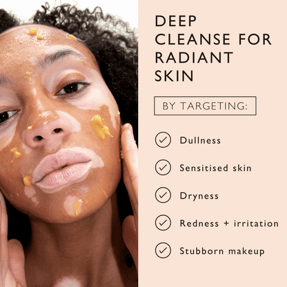Cleansing Face Balm with Oat Oil + Vitamin E - Travel Size | UpCircle