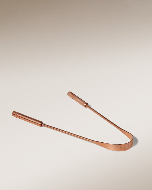 Copper Tongue Scraper | Surya | AI-Verified Clean | Daily Ritual Lab