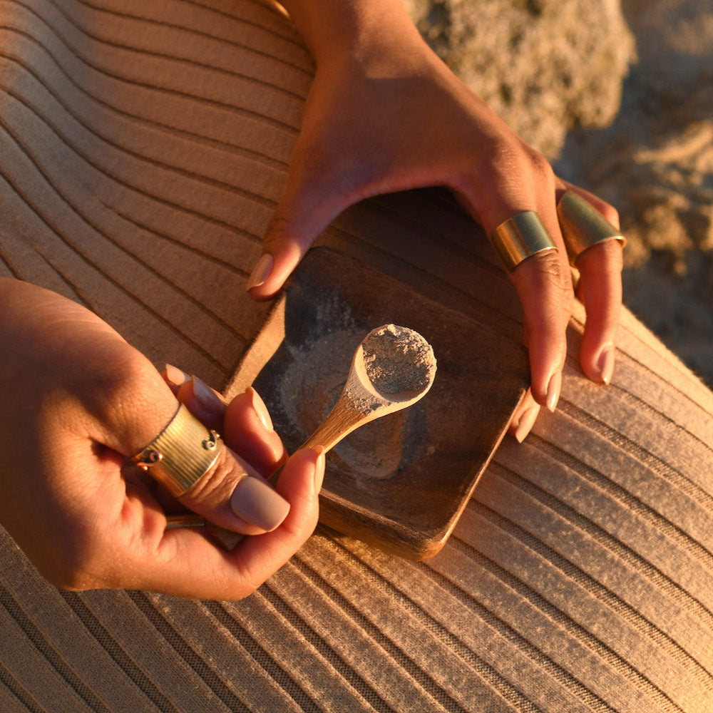 Facial Bowl & Spoon | Eco-Friendly Ayurvedic Skincare Tool