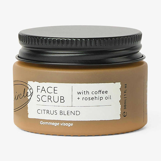 Natural Face Scrub – Citrus Blend – Travel Size | UpCircle | Triple Verified Clean | Daily Ritual Lab