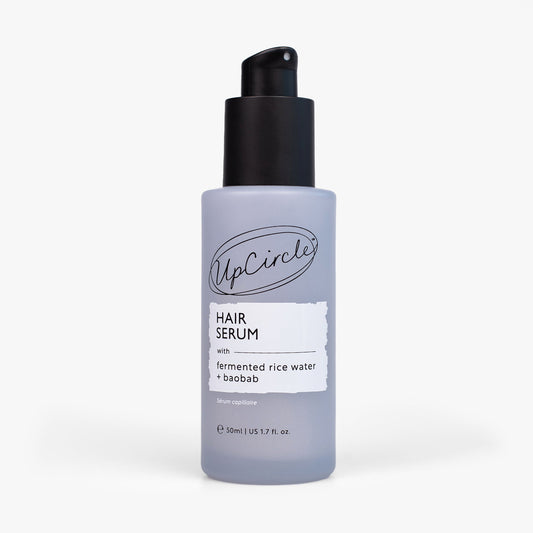 Hair Serum with Fermented Rice Water + Baobab | UpCircle | Triple Veri