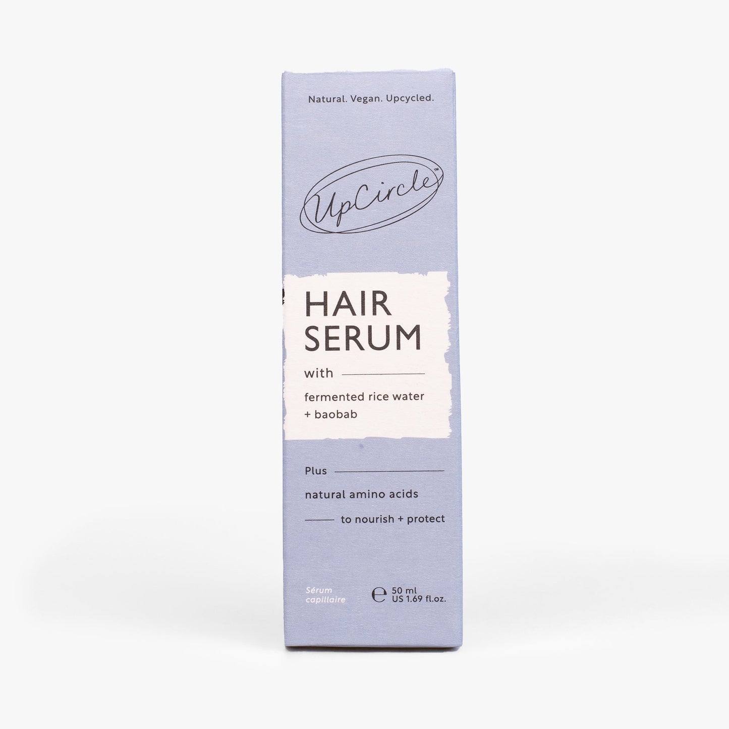 Hair Serum with Fermented Rice Water + Baobab | UpCircle | Triple Veri