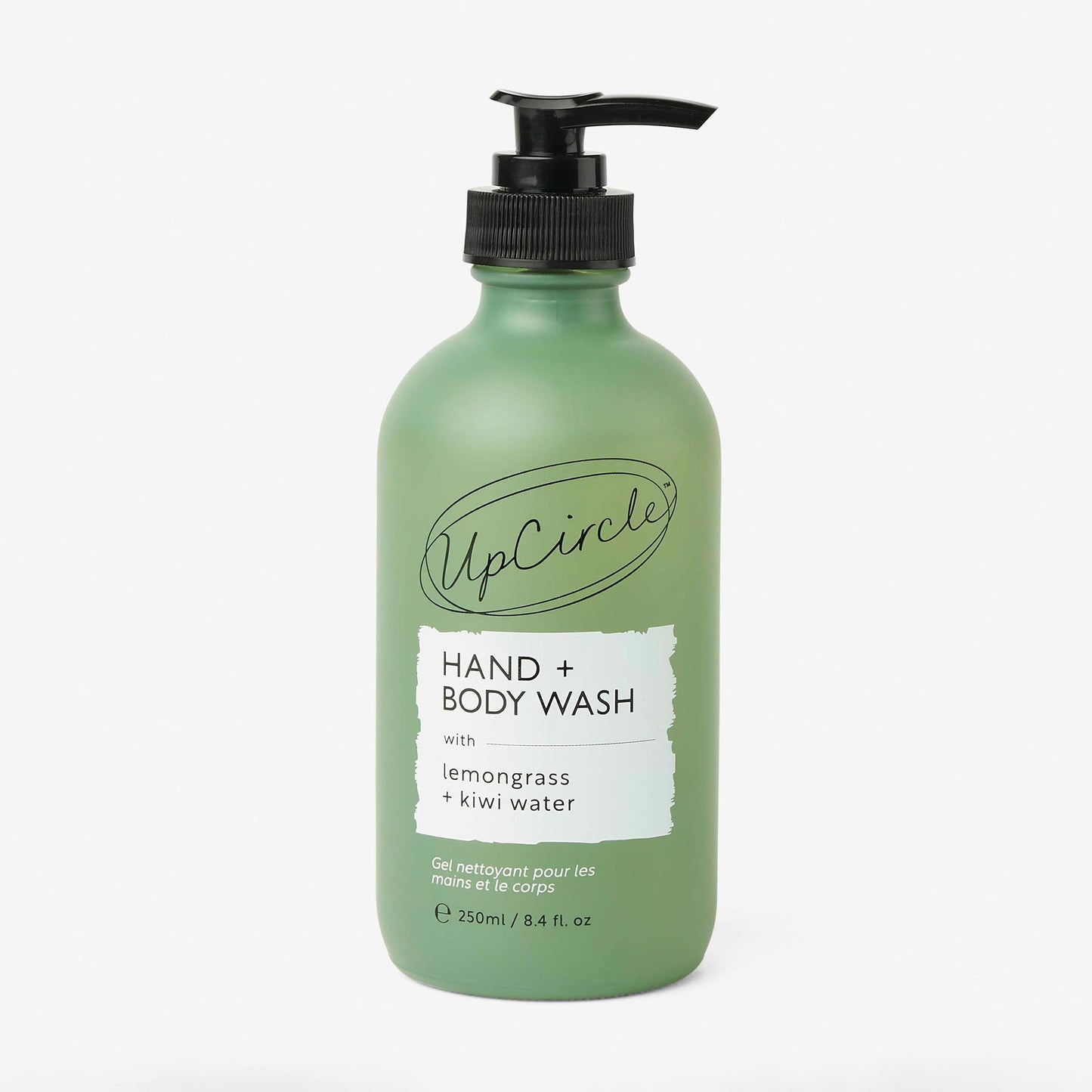 Natural Hand + Body Wash with Lemongrass | UpCircle | Triple Verified