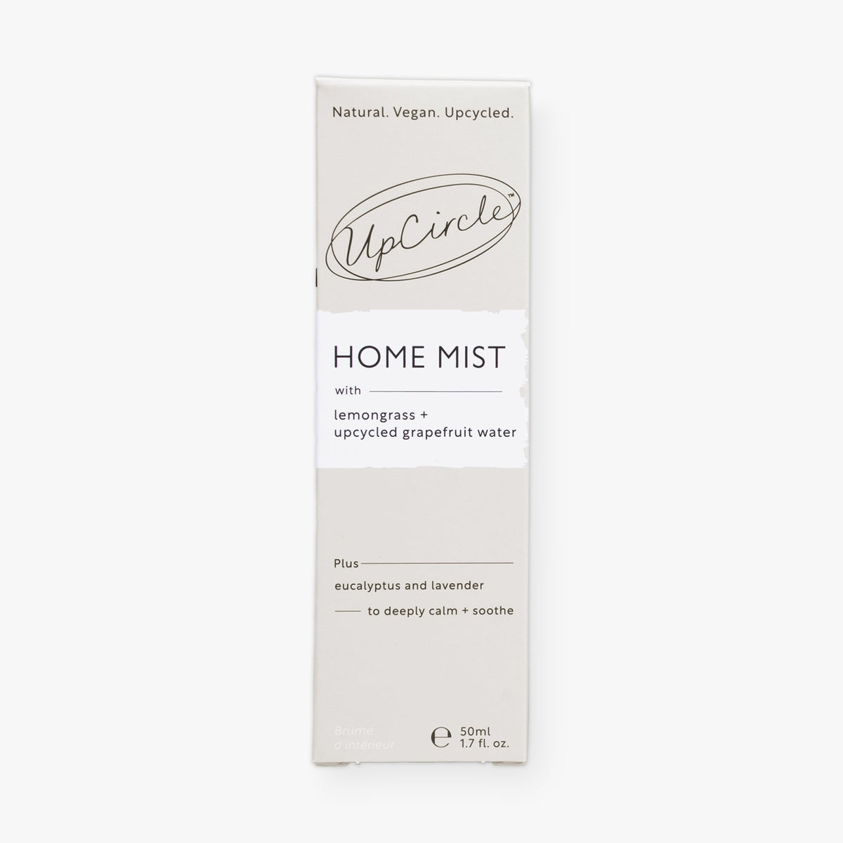 Home Mist with Lemongrass + Grapefruit | UpCircle | Triple Verified Clean | Daily Ritual Lab