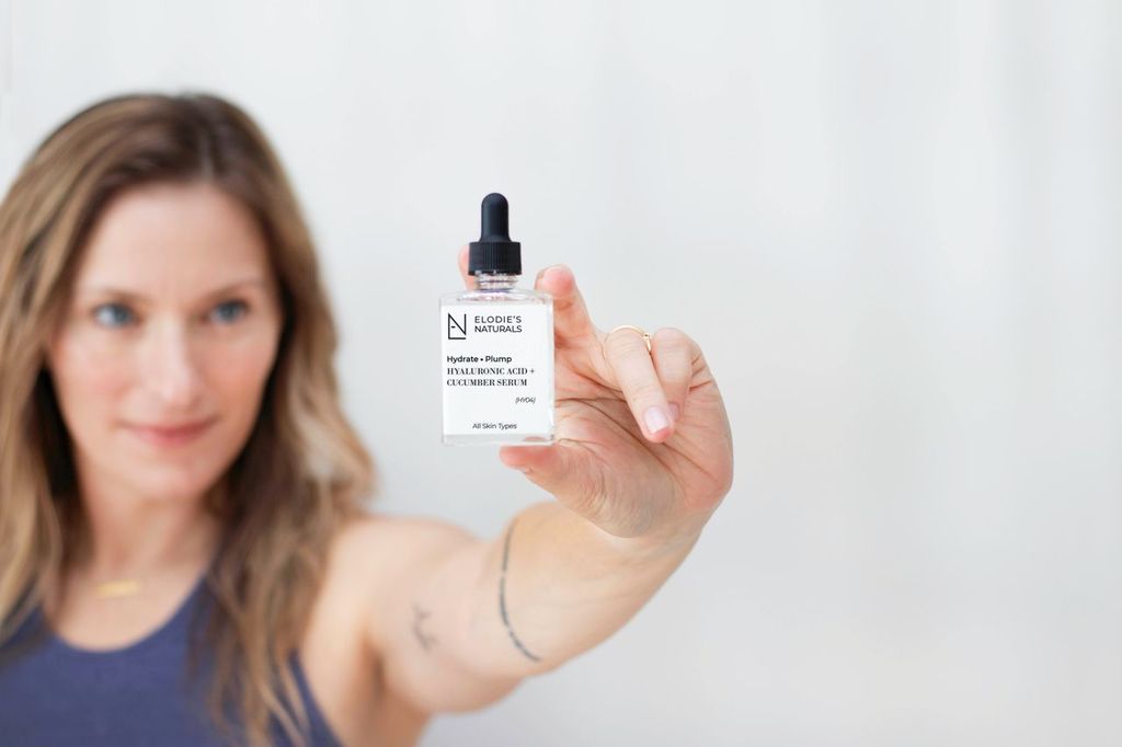 Hyaluronic Acid Cucumber Serum | Elodies Naturals | AI-Verified Clean | Daily Ritual Lab