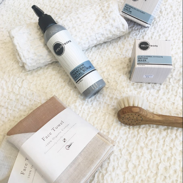 Lemon & Thyme Charcoal Face Scrub | Heliotrope SF | Double Verified Clean | Daily Ritual Lab