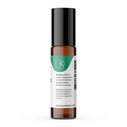 Migraine Relief Essential Oil Roller | Joyfully Katie | AI-Verified Cl