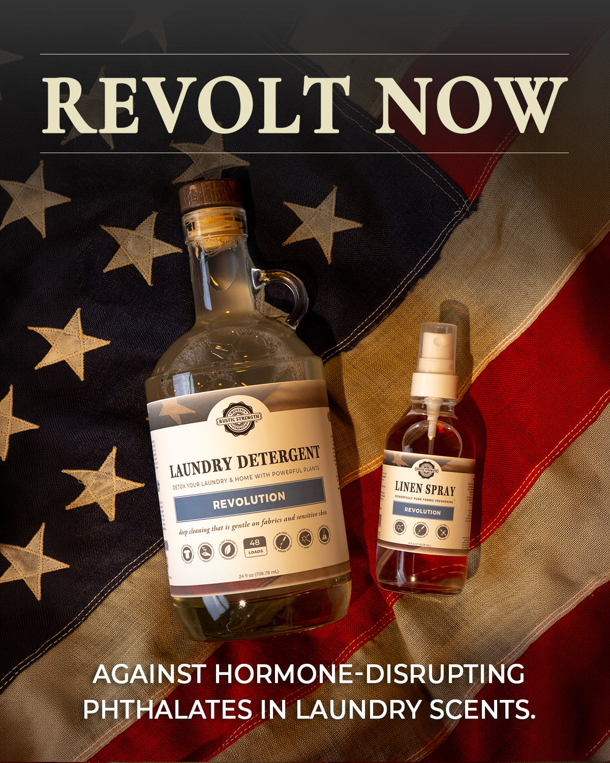 Linen Spray | Rustic Strength | AI-Verified Clean | Daily Ritual Lab