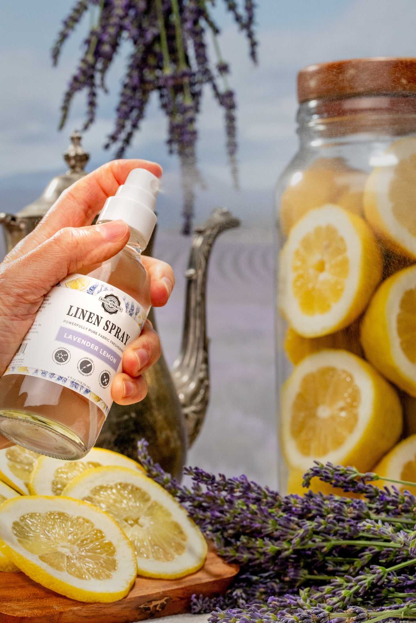 Linen Spray | Rustic Strength | AI-Verified Clean | Daily Ritual Lab