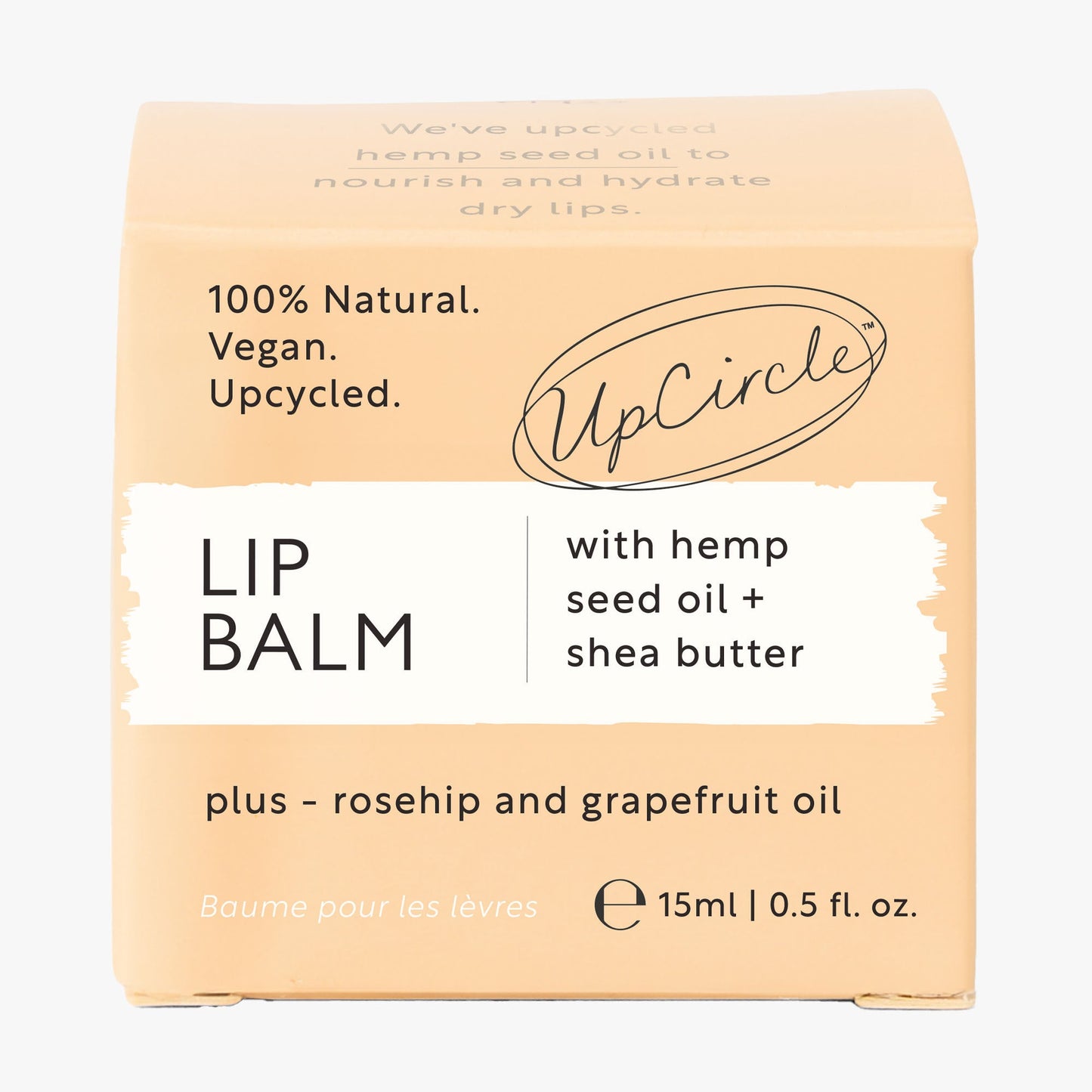 Lip Balm with Hemp Seed Oil | UpCircle | Triple Verified Clean | Daily Ritual Lab