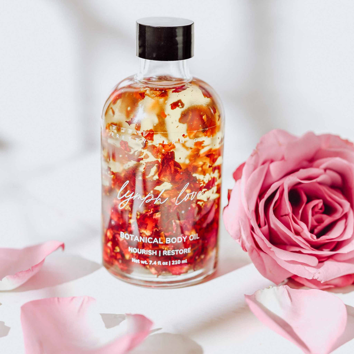 Lymph Love Body Oil for Massage | Pretty farm girl | Double Verified Clean | Daily Ritual Lab